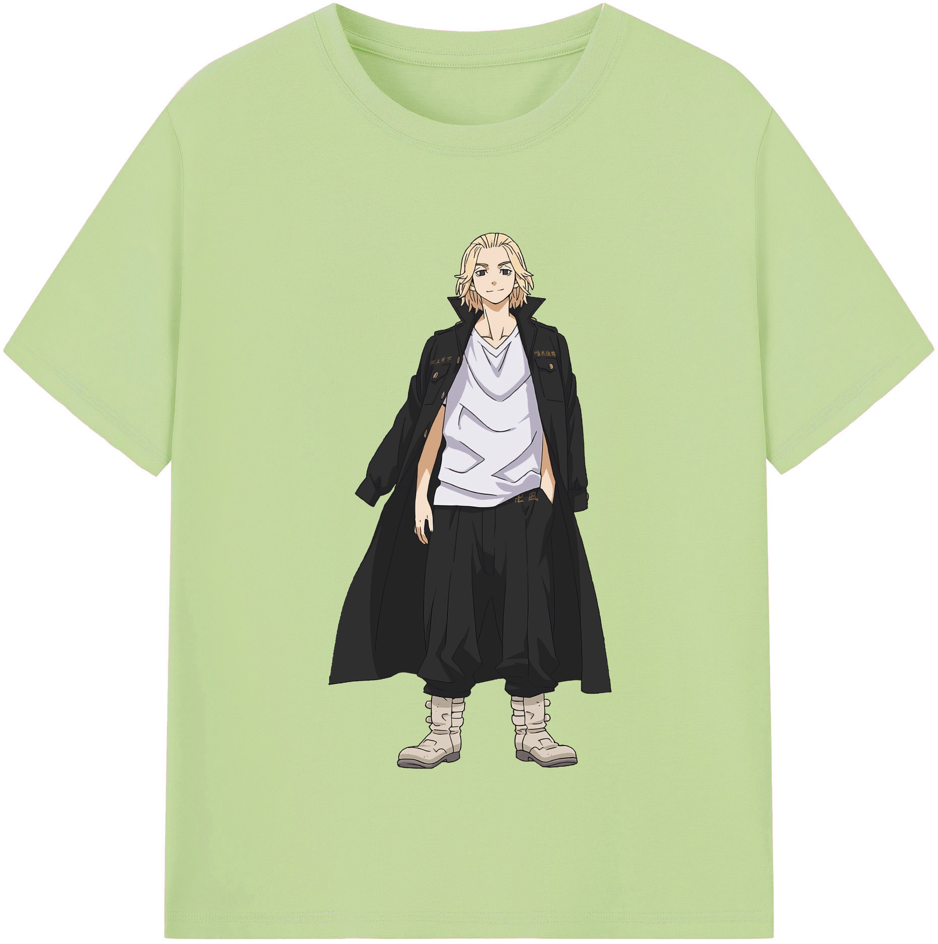 （画像用） 東京リベンジャーズ Tokyo Revengers 綿100％半袖Tシャツ（フロントプリント）